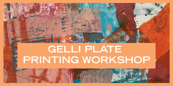 Gelli Plate Printing Workshop with artist Estelle Kafer
