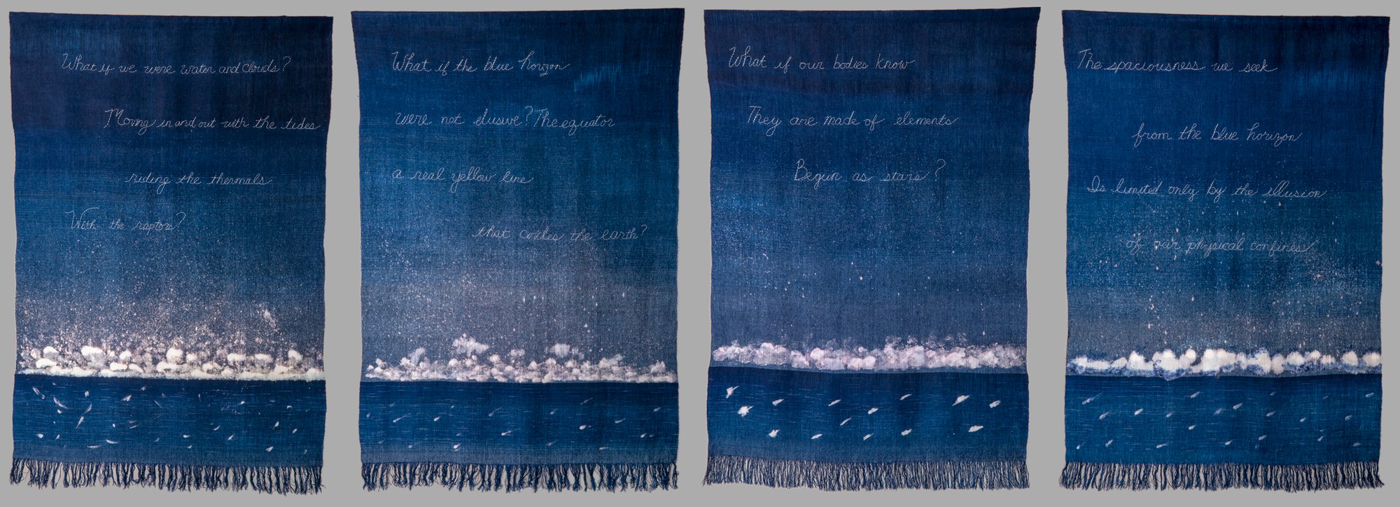 Sarah Haskell 4 panel Blue Horizon text clouds - CKP wip1a FLAT 25_smaller