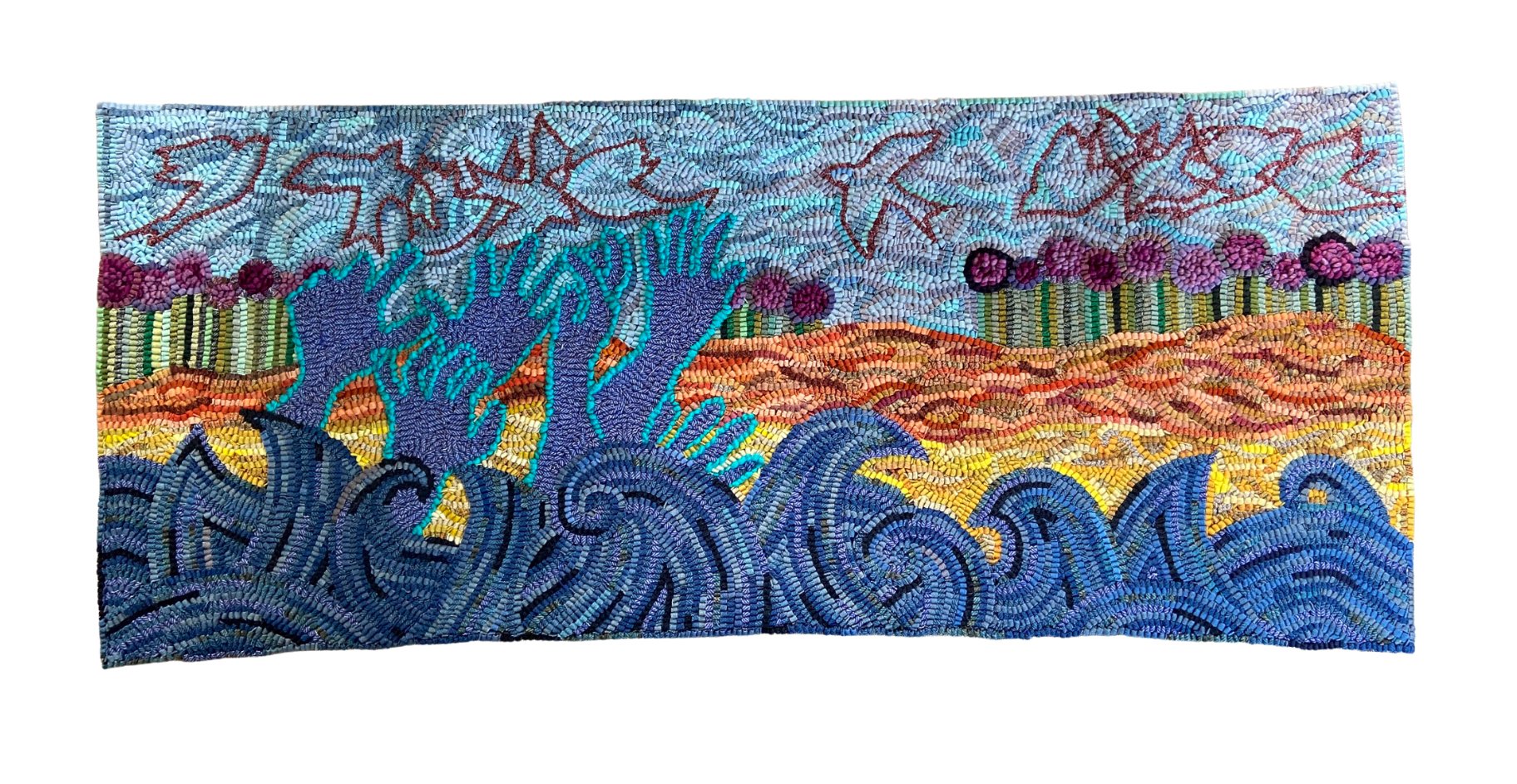 reaching 2