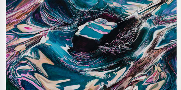 Opening Reception: the drop falls